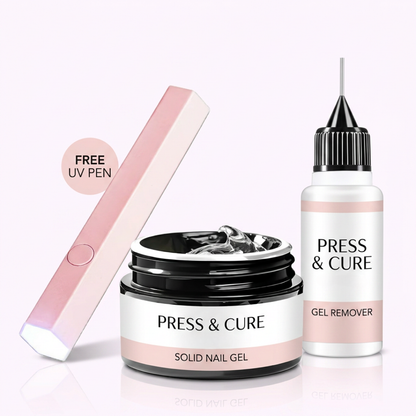 Press & Cure Nail Gel Set