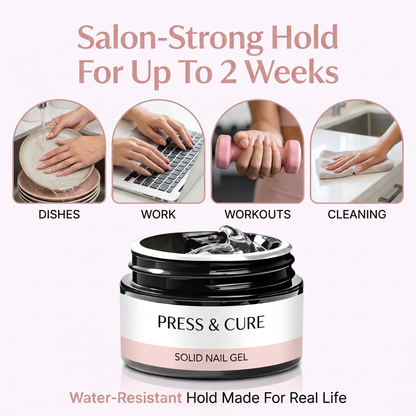 Press & Cure Nail Gel Set