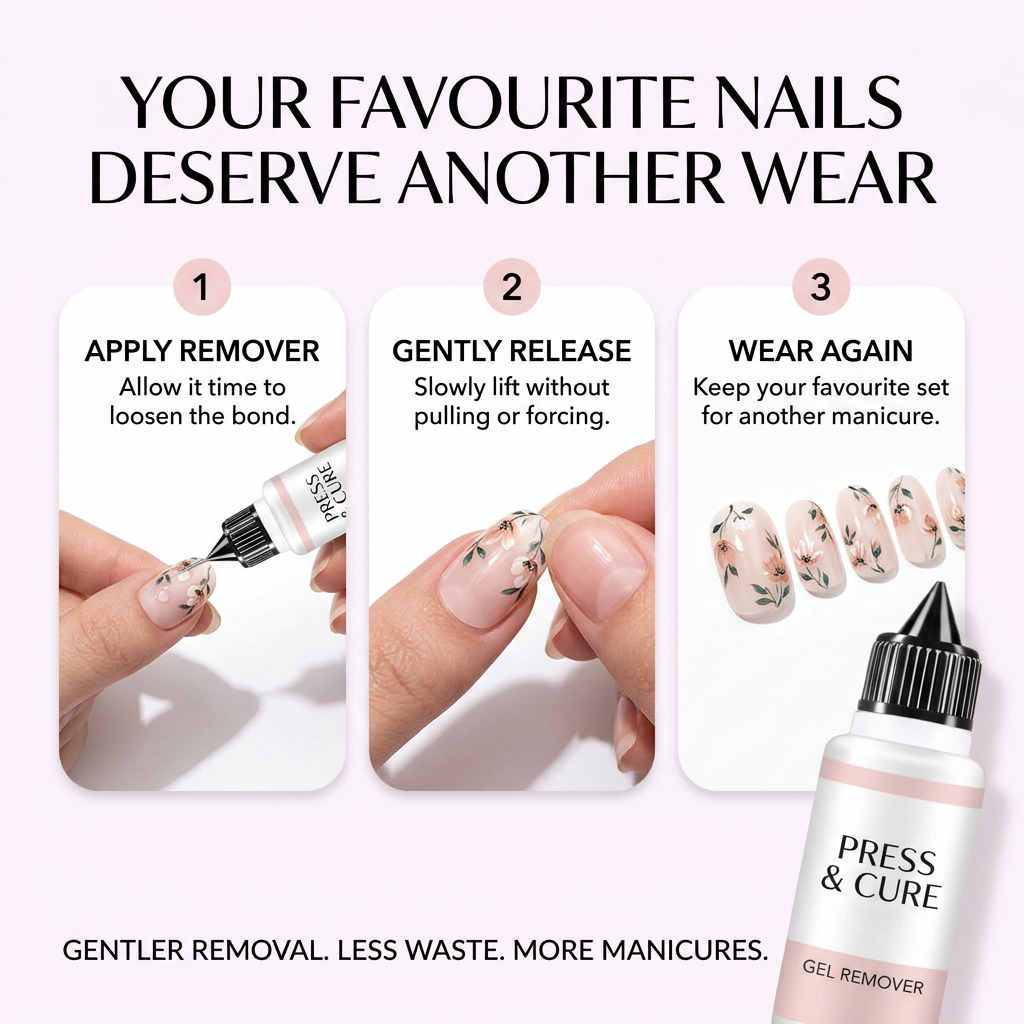 Press & Cure Nail Gel Set